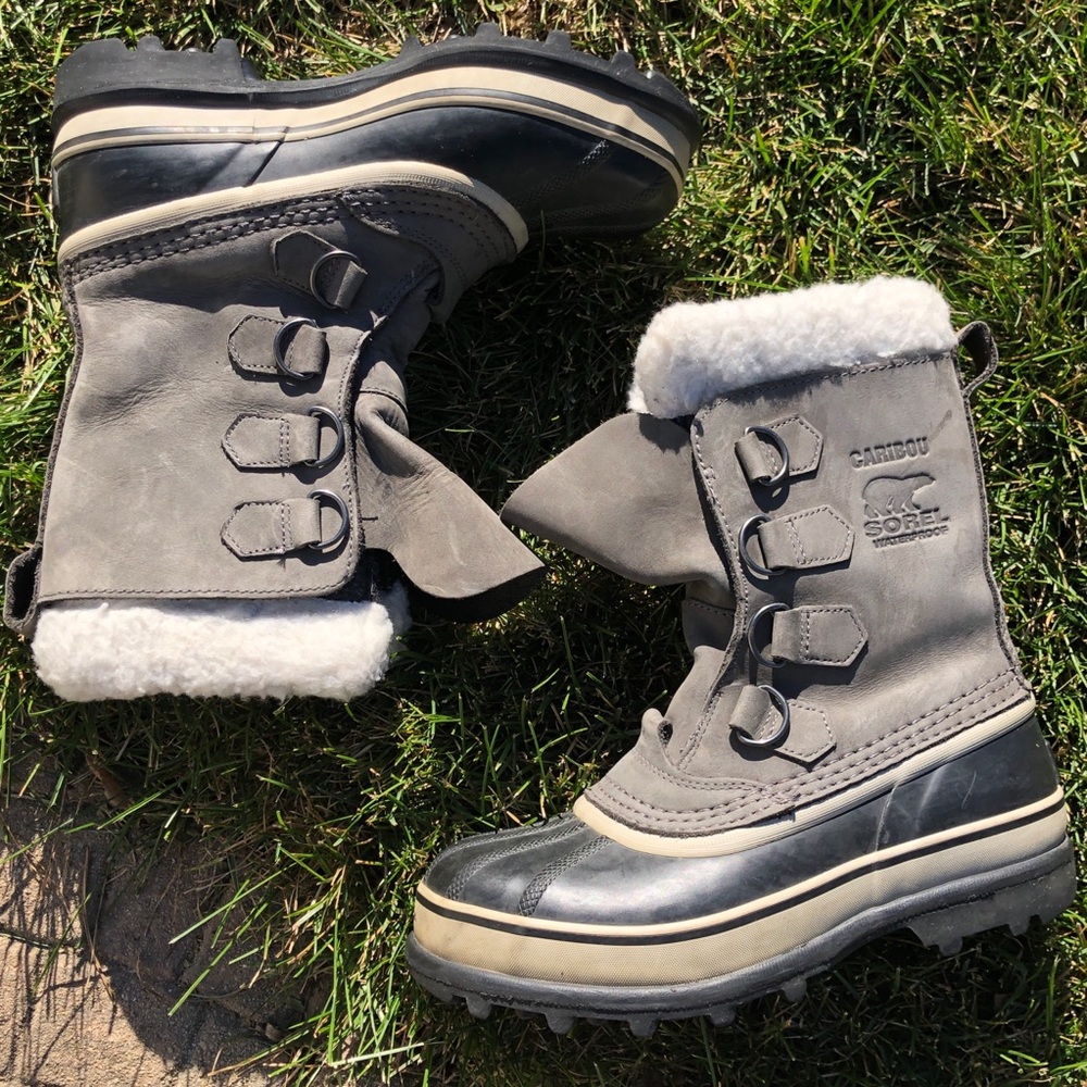 Sorel Winter Snow Caribou Boots Waterproof Insulated